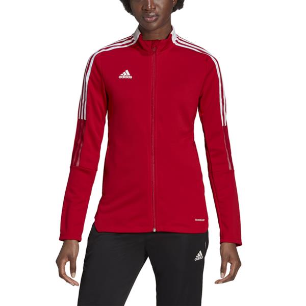 adidas Tiro 21 Womens Power Red/White Training Jacket